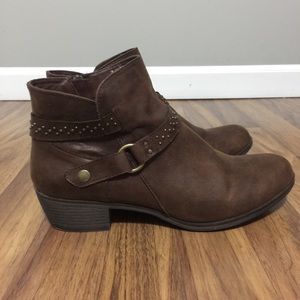Women’s Suede Booties - Size 11